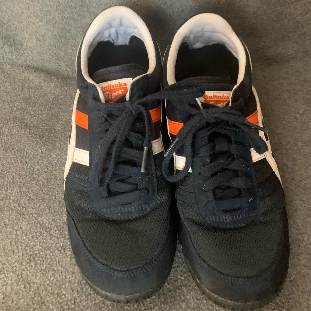 Asics Onitsuka Tiger Ultimate 81 Mens Sz 8 Blue Running Athletic Shoes